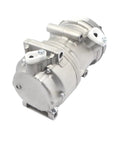 Electric Ac Compressor For Toyota Bz4x And Bz3 Rides Direct Fit Hvac Cooling Part shown from an angle with metal casing.