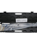 Electronic Digital Vernier Micrometer Caliper With 0 To 500mm Range in black protective case, showing packaging and storage features.