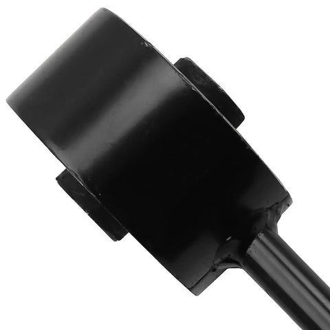Close-up of Rock Solid Hydraulic Engine Mount for Zero Shake Smooth Rides, black rubber core and metal structure.