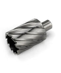 Heavy Duty Annular Cutter with 3/4 Weldon Shank and 1-13/16 Cut Diameter features a spiral design for efficient metal drilling.