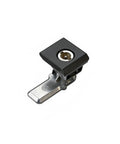 Easy Install Zinc Alloy Cam Lock For Cabinets And Drawers, Rotating Key Replacement Hardware, Quick Fit No Drill Required, Fits Predrilled Holes