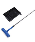 Adjustable 10 Inch Paint Roller Kit With Slick Telescopic Pole For No Sweat Ceiling And Wall Painting Rotating Handle Eases Wrist Strain For Quick Furniture Refreshes On The Regular with roller and tray.