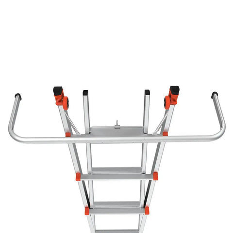 Heavy Duty Aluminum Ladder Wall Standoff Stabilizer That Goes The Extra Yard For Safe Window Reach Solid As A Rock Construction No Fuss Setup For Daily Grind Job Sites Works Like A Charm Up High