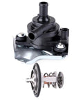 AW6771 Electric Auxiliary Water Pump For Toyota Prius 2004 2009 1.5L L4 Engine, top view showcasing pump and thermostat.