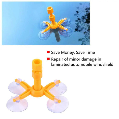 Windshield Repair Kit For Car Glass Scratches And Cracks Quick Fix Tool for Spiderweb and Star Damage Under One Inch DIY Solution