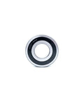 Heavy Duty Front Load Washing Machine Tub Bearing And Seal Kit No Sweat Installation Replacement Compatible With Electrolux And Kenmore Appliances close-up of steel bearing with rubber seal