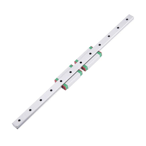 800mm Stainless Steel Linear Guide Rail For CNC Machines And 3D Printers, Slider Type MGN9H MGN12H MGN15H, heavy duty linear rail with dual blocks