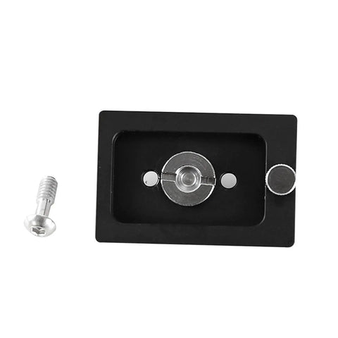 Dovetail Mounting Plate For Telescopes Universal Metal Premium Accessories with screw, narrow rail visible in detail.