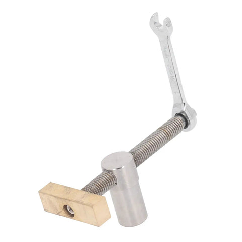 Woodworking Desktop Clip 19mm Bench Dog Clamp For Workbench Vise Fixed Brass Stop Stainless Steel Construction
