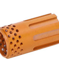 Premium 220051 Swirl Ring For Hypertherm Plasma Cutter Compatible With Pmx 45XP 65 85 105 Systems in orange plastic, ideal for clean cuts.