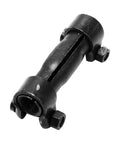 Front 6 Piece Drag Link And Tie Rods Kit For 97 06 Jeep Wrangler Upgrade With Outer Drag Link, Front Tie Rods And Adjusting Sleeves, Heavy Duty Steering Repair, Easy Install For Off Road Ready Beefed Up Performance, black steel adjusting sleeve