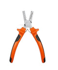 Get your hands on this bad boy of a crimping tool featuring a high carbon steel body and grippy PVC handle.