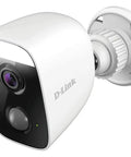Outdoor WiFi Security Spotlight Cam With Day Night Vision Built In Smart Home Hub Full HD 1080P side angle showing lens and mount