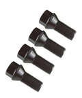 4 Piece M14 X 1.25 Wheel Lug Bolt Stud Kit, 48mm Overall Length, Conical Seat, OEM 36136781151 Auto Tire Nut Set, heavy duty steel