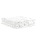 Upper Dishwasher Dish Rack Replacement For WD28X10210 easy install, durable build in metal wireframe with roller wheels