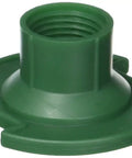 Smooth Operator Flush Head Sprinkler With Full Pattern Spray Nozzle For Landscape Irrigation Projects, green plastic mounting base.