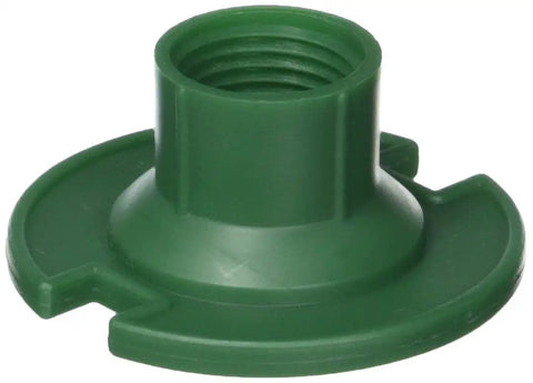 Smooth Operator Flush Head Sprinkler With Full Pattern Spray Nozzle For Landscape Irrigation Projects, green plastic mounting base.