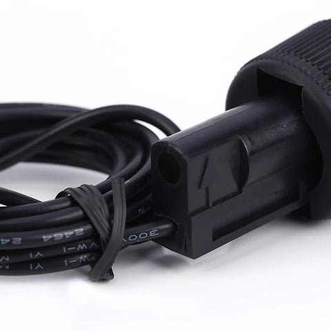 Close-up of Flow Sensor Paddle Switch With Female Thread Connector For Heat Pumps Water Heaters And Air Conditioners Adjustable Flow Range