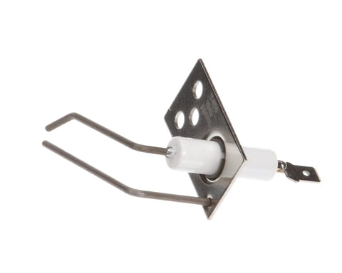 SN-34690 Flame Sensor Replacement For ASC-4G Convection Oven mounted on metal bracket, side view