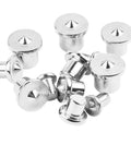 12 Piece Center Points Pin Woodworking Alignment Tool Set With Chrome Plated Dowel Center Marks for Precise Cabinet Use