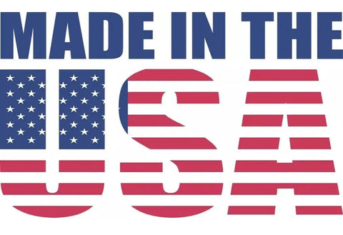 Made in the USA graphic with American flag pattern for Compact Tractor Bolt On Chain Hooks D Rings Receiver And Trailer Hitch Universal Black