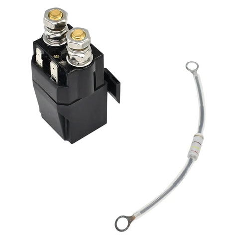 Premium 48 Volt Slotted Solenoid Assembly For Club Car DS 1995 Up And Precedent Golf Carts 2004 To 2008 Replacement Part SU60 2122P Built To Last And Easy Install.