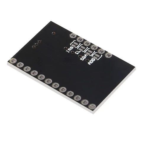 Side view of Six MPR121 Breakout Boards For Dope Capacitive Touch Sensors And Proximity Keyboards I2C Interface 12 Electrodes Plus Virtual