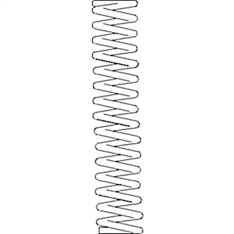 Heavy Duty Hydraulic Pump Piston Spring For John Deere 2440 300 310 400, coiled design for reliable machinery performance.