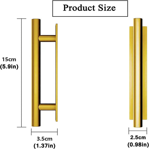 Self Stick Push Pull Helper 20 Pack Hidden Cabinet Handle ABS Plastic Door Window Wardrobe Handle size chart