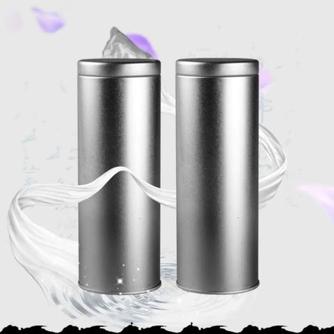 Hella Smooth 2 Pack Smokeless Moxibustion Extinguisher Tube Crafted Tough with silver steel design for wellness therapy.