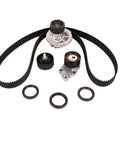 Top Timing Belt Kit With Water Pump Designed To Bolt Right On 1600CC L4 Gas DOHC Engines In Your Ride Aveo 2004 To 2018 Models Comes Loaded With Tensioner Idler Pulleys And Hardware To Fix Your Car Fast Without Breaking A Sweat.