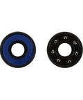 Inline Roller Bearing Kit With ABEC 9 7 5 Precision Bearings 16 Bearings And 8 Spacers Blue Color Fast Spin Package front view