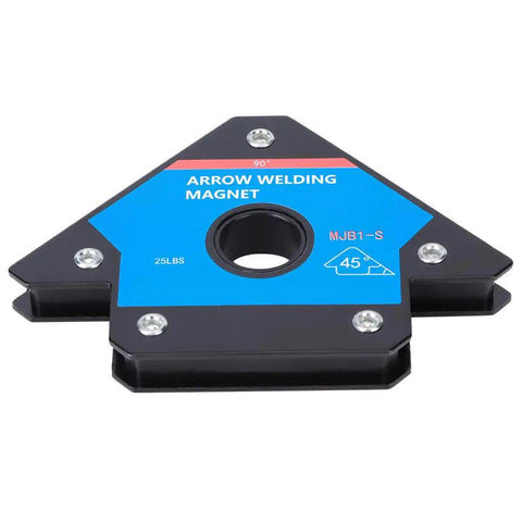 Heavy Duty Magnetic Welding Positioner For Alloy Steel Pipe Marking And Installation With 45 90 Degree Angle Adjustability And Strong Electromagnetic Locator Grip For pros And DIYers, 25lbs arrow welding magnet.