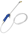 Air Blow Gun For Engine Cleaning With Long Nozzle And 4 Ft Hose Pneumatic Degreaser Sprayer Tool Built To Blast Dirt Grease And Oil From Tight Engine Bays And Machinery Ideal For Quick Deep Cleaning In Cramped Spaces.