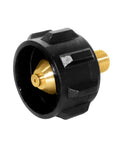 Propane Gas Fitting Adapter 1/4 Inch NPT Male Pipe Thread Connector For Regulator Or Hose Leak Proof Quick Install Durable Fit For QCC1 Systems Pack Of 1