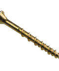 Close-up of a Heavy Duty Structural Wood Screw For Wood To Wood Joints With Code Listed Strength No Pre Drill Needed Drives Fast And Flush