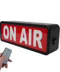 On Air Light Sign With Remote Control Bright LED Recording And Broadcasting Indicator For Home Studio Office Desk