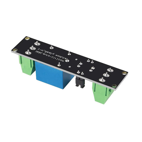 Side view of Six Pack 1 Channel Relay Module with 3V/3.3V high level trigger, optocoupler isolated drive, DC control board, 10A load.