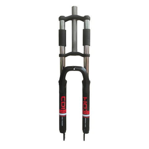 MTB Front Suspension Fork 26 Inch Or 29 Inch Aluminum Threadless 28.6mm Straight Tube Double Shoulder Disc Brake Compatible
