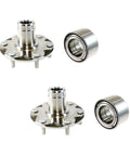 Front Wheel Hub And Bearing Kit For Toyota Tundra 4X4 2000 To 2006 With 3.4L 4.0L And 4.7L Engines Left And Right Sides shown