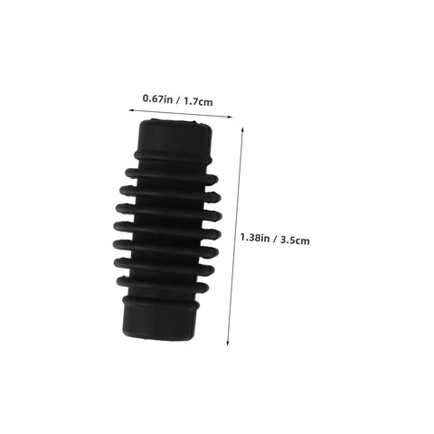 Heat Resistant Rubber Steam Wand Guard For Coffee Machines, Insulation Sleeve For Burn Prevention, size 1.38in x 0.67in