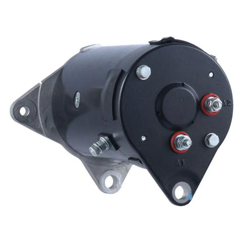 High Output Alternator Generator for Golf Carts and Shuttles, Heavy Duty Replacement Unit for Shuttle 6 and TXT Fleet, angled view