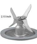 Heavy Duty Blender Ice Blade Replacement For Osterizer And Oster Blenders, Includes 1 Gasket, Premium Stainless Steel, 2.15 inch