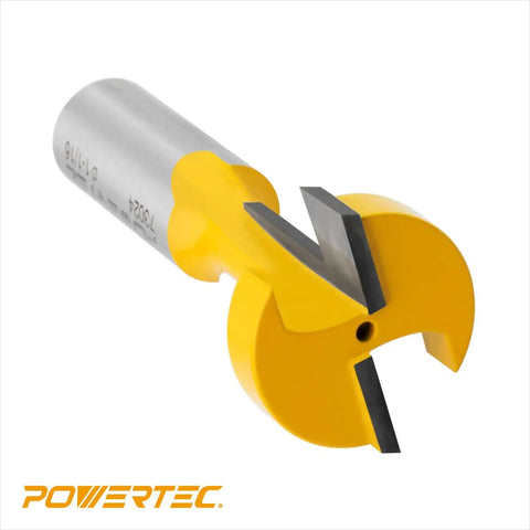 Heavy Duty T Track Router Bits Carbide Tipped Set Of Two With One Half Inch Shank And One And One Sixteenth Inch Diameter for slatwall woodworking