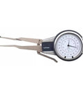 XEODUPEAS 5-15mm 10-20mm Internal Caliper Dial Gauge 20-30mm 30-40 40-50mm 0.01mm Digital Inside Thickness(30-50MM) shown from side with dial measurement.