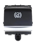 Premium Electric Parking Brake Actuator Switch For Honda Civic 2016 To 2021 front view, black plastic control panel with button.