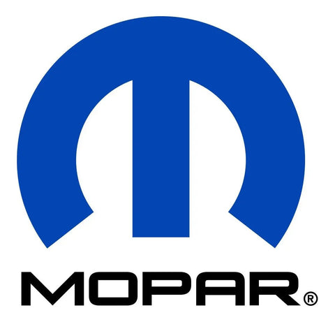 Mopar logo representing Center Intelligent Power Module 68089578AI OEM Part Replacement For Compatible Vehicles.