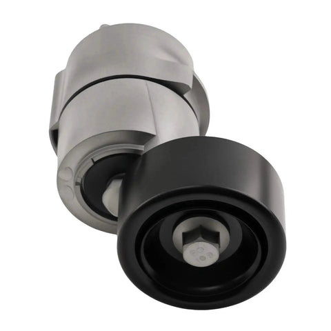 Premium Drive Belt Tensioner Idler Pulley Kit With Serpentine Belt For Hyundai Santa Fe And Kia Sonata 2007 To 2015 Reliable Fix That Stops Screaming Slipping And Keeps Your Engine Running Smooth Like A Dream No More Nerves! black idler pulley and silver tensioner bearing
