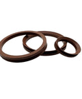 Beefed Out Fkm Fluororubber Rotary Shaft Seal includes three sizes of durable water cuff blocks for Va series machinery.
