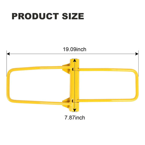 Heavy Duty Sheet Metal Bender Hand Seamer For 90 Degree Standing Seam Roofing, yellow metal crimping tool dimensions 19.09 x 7.87 inches